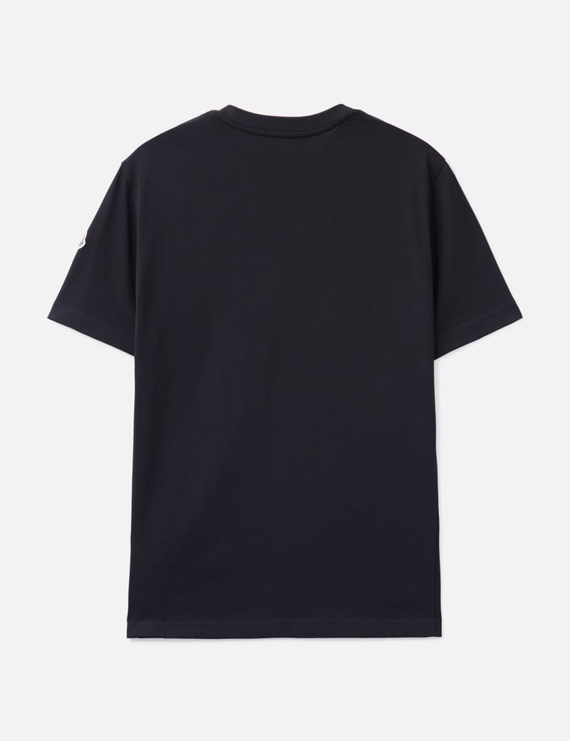 Moncler - Embroidered Tricolour Logo Cotton T-Shirt | HBX