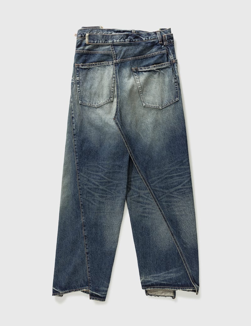 Maison Mihara Yasuhiro - Slided Piece Jeans | HBX - Globally