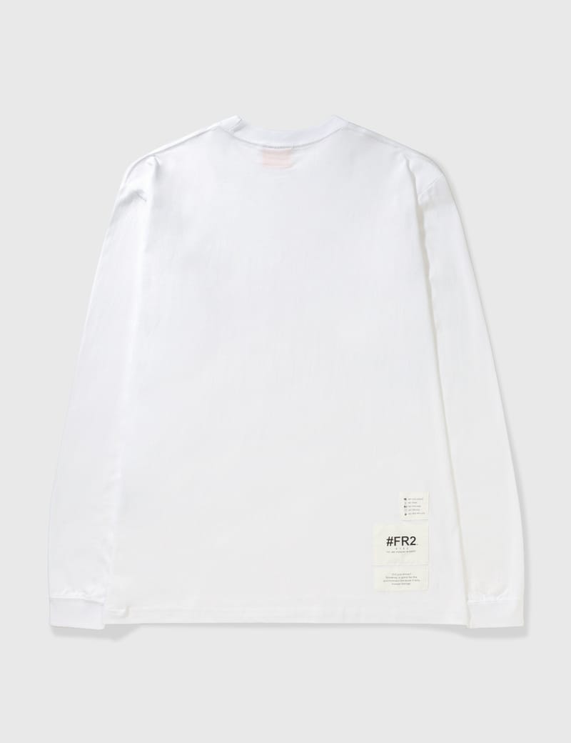 FR2 - Smoking Kills Box Logo Long Sleeve T-shirt | HBX - Globally