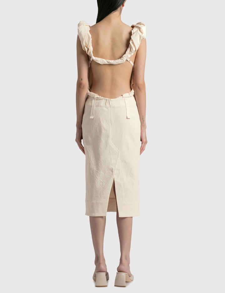 Jacquemus La Robe Crema Dress HBX Globally Curated Fashion and