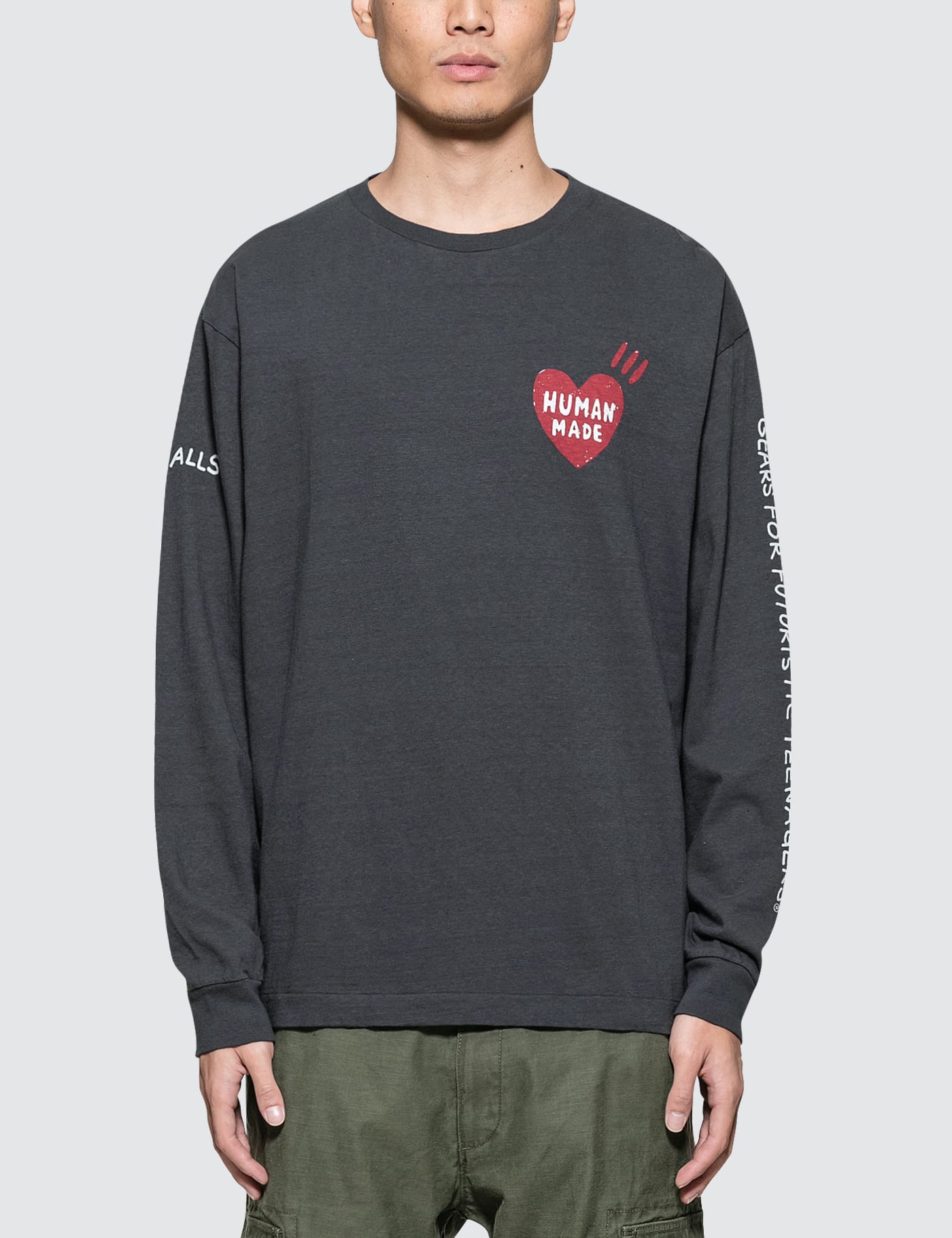 Human Made - L/S T-Shirt | HBX - Globally Curated Fashion and
