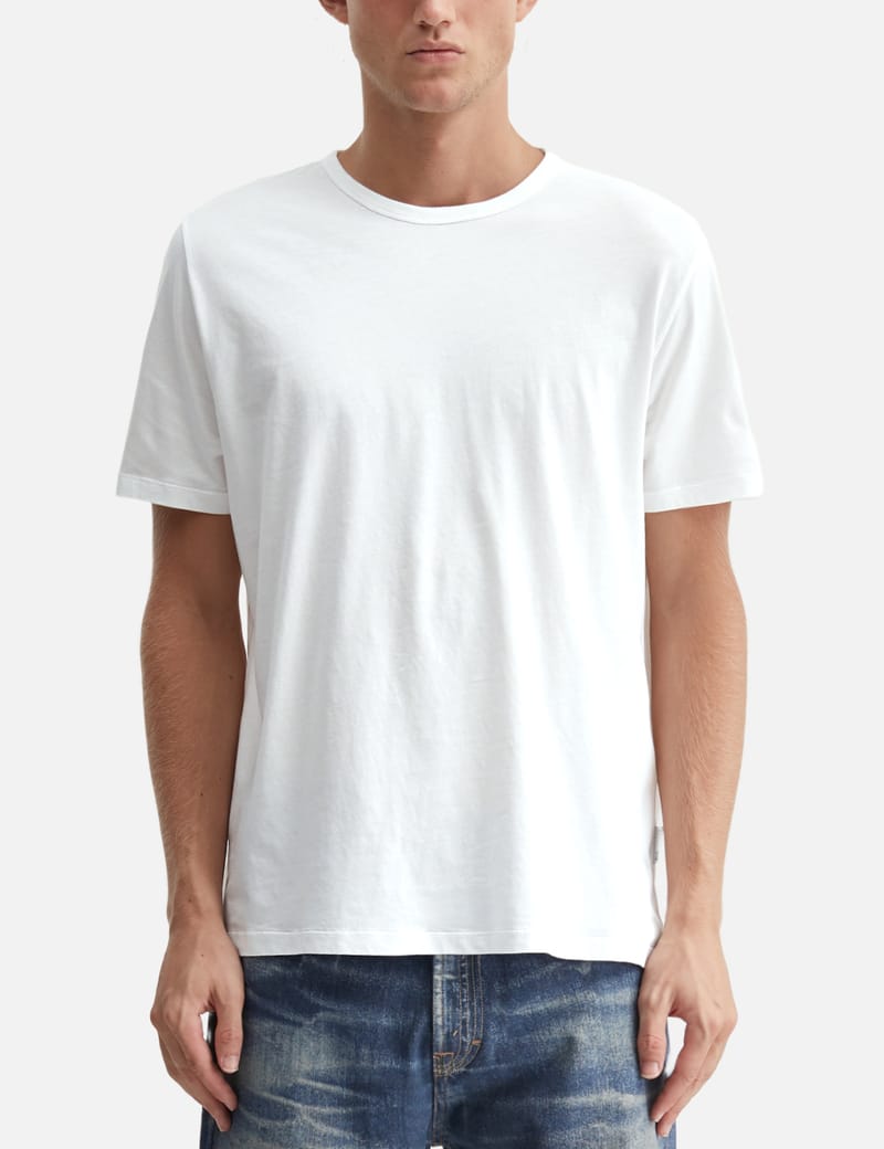 Our Legacy New Box T-Shirt - Boxy cotton jersey tee in crisp white