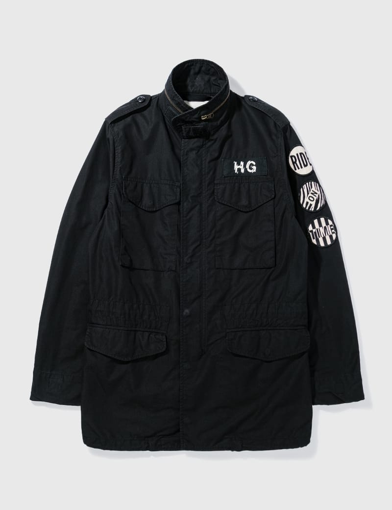 Hysteric Glamour - HYSTERIC M65 WITH BATCH MILITARY JACKET | HBX