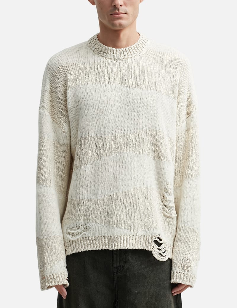 Stüssy - Printed Fur Sweater | HBX - Globally Curated
