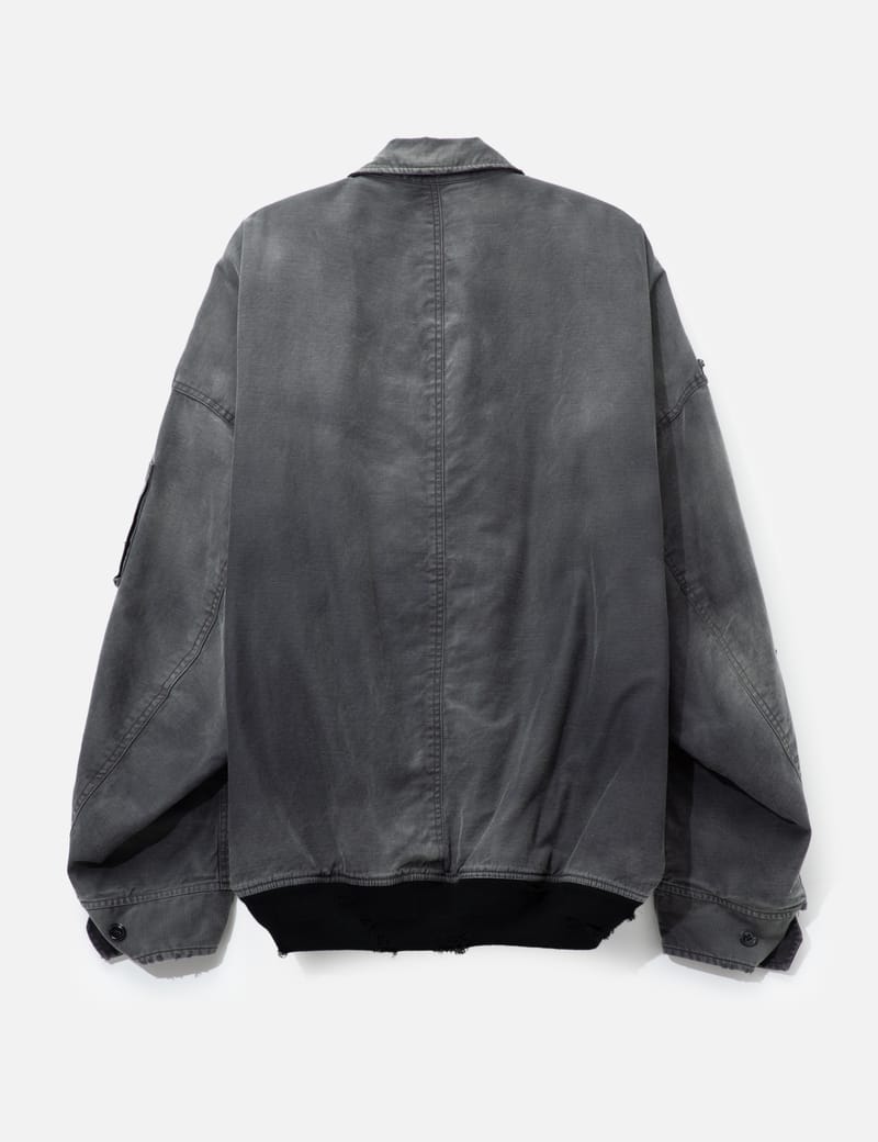 Maison Mihara Yasuhiro Sun Faded Like Military Jacket - Distressed