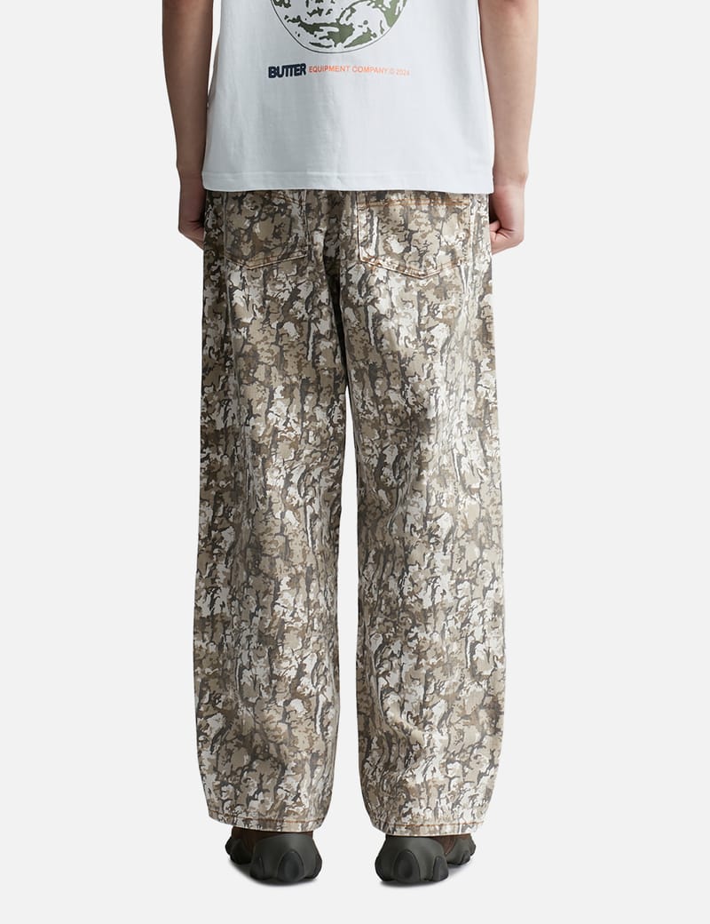 Butter Goods - BARK CAMO DENIM JEANS | HBX - Globally Butter Goods - BARK CAMO DENIM JEANS | HBX - Globally