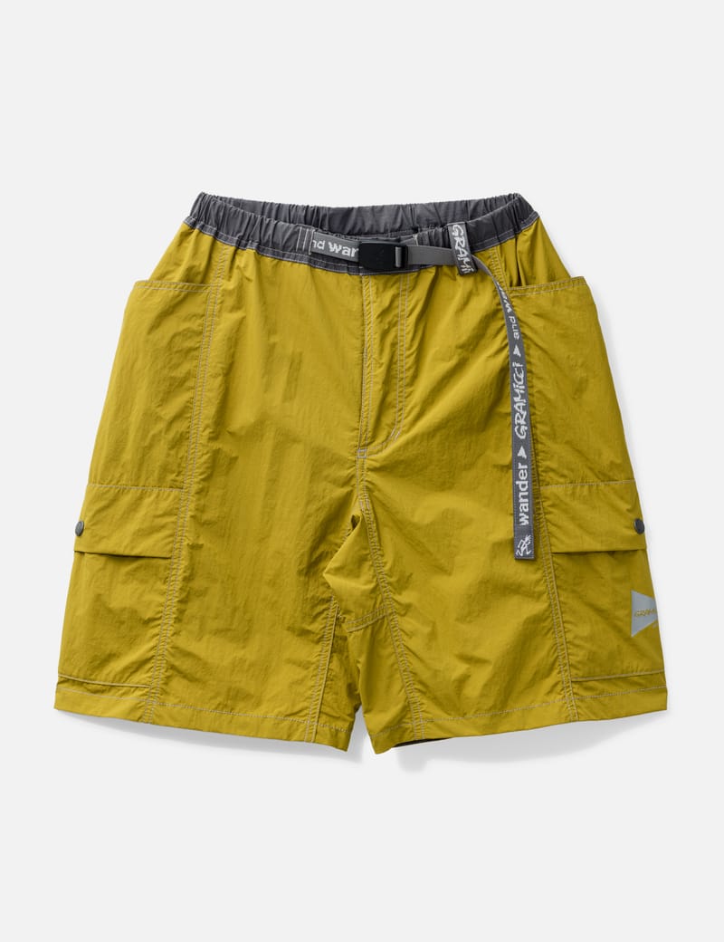 グラミチ - Gramicci X And Wander Brushed Nylon Shorts | HBX