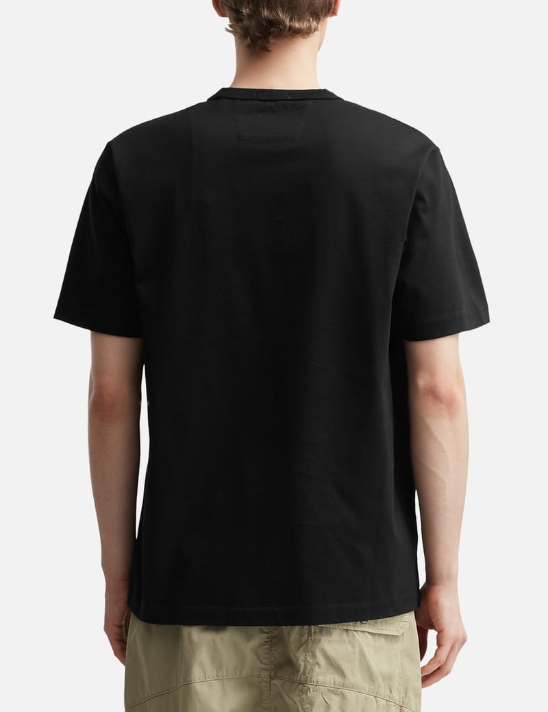 CP COMPANY｜ (30/2 Mercerized Jersey Twisted Typographic C.P. Company 30/2 Mercerized Jersey Twisted Graphic T-shirt