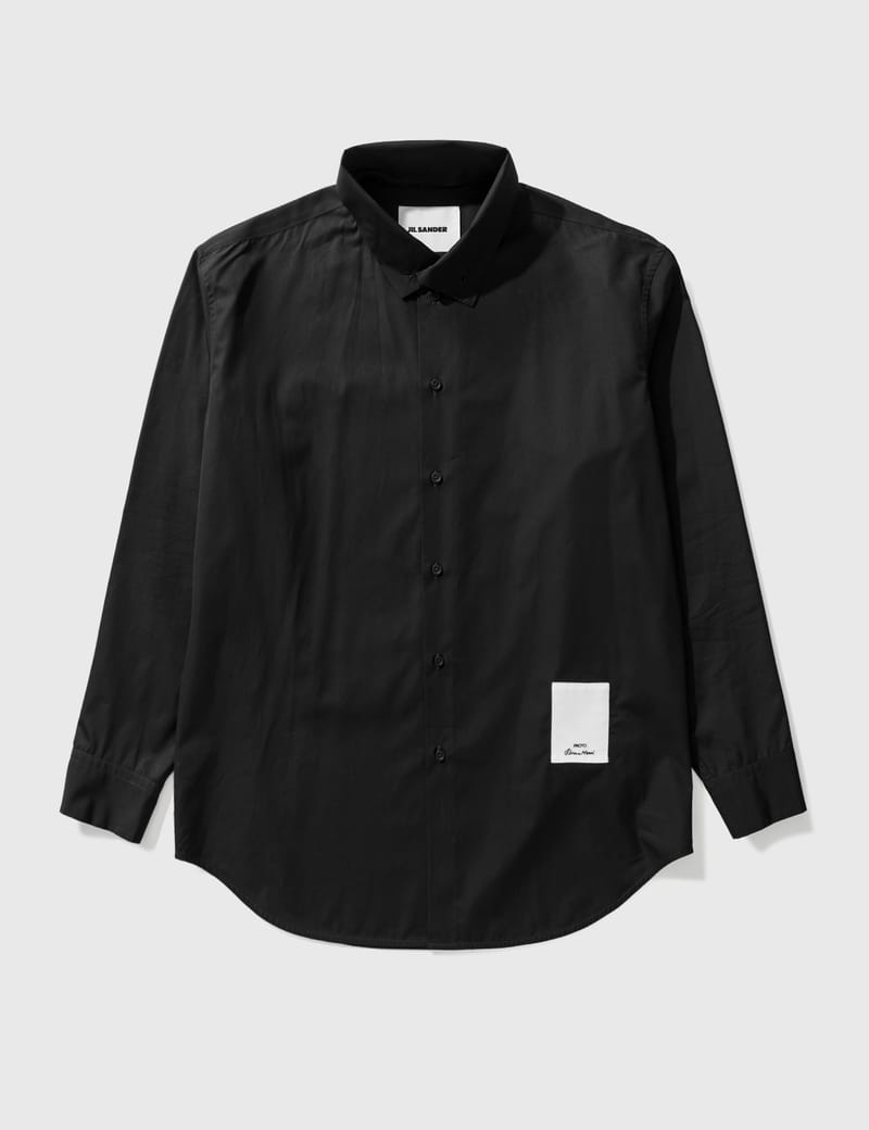 JIL SANDER パッチワークシャツ Jil Sander - コットンパッチシャツ | HBX