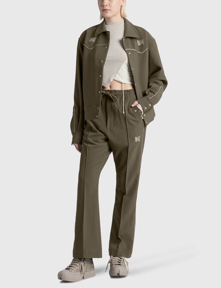 Needles Piping Cowboy Jacket PE/PU Double Cloth HBX Globally