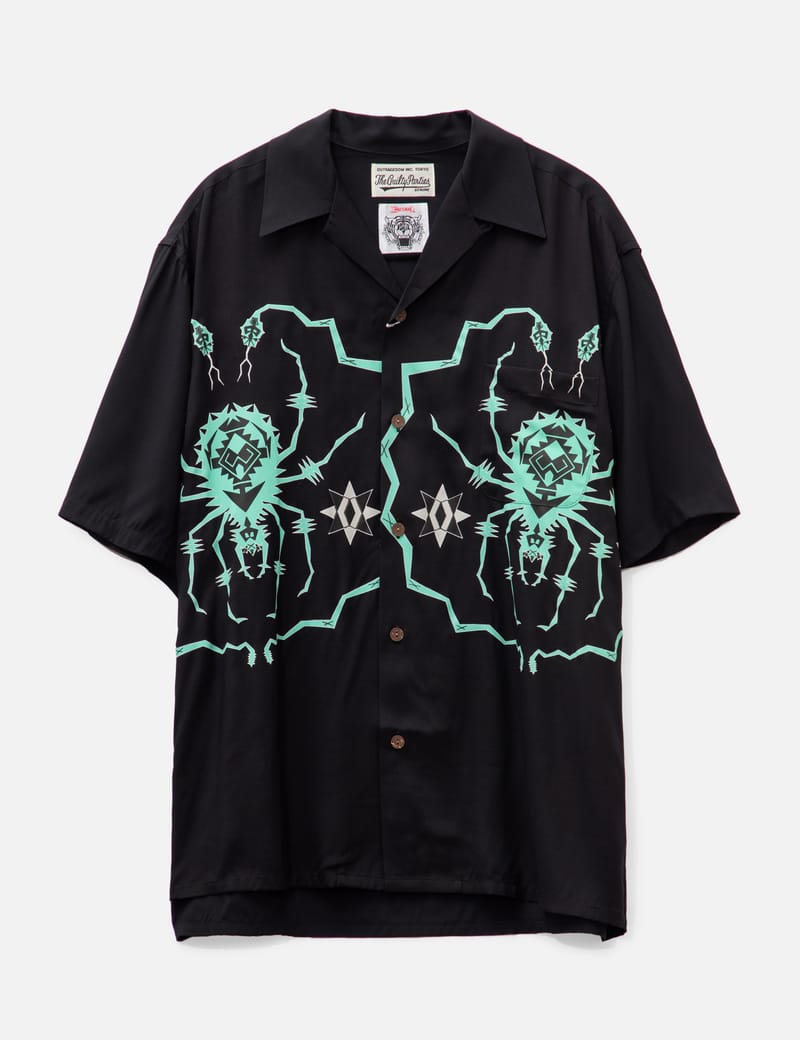 新品　 WACKO MARIA ウルフズヘッド S/S ハワイアンシャツ