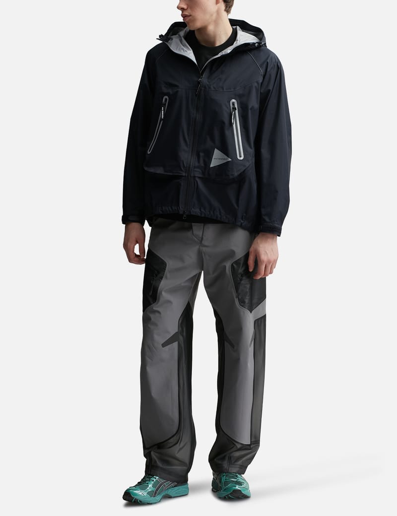 and wander - Loose Fitting Rain Jacket | HBX - Globally Curated ...