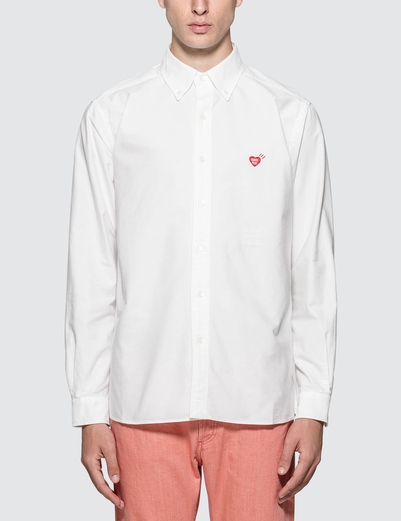 Human Made - Oxford B.D Shirt | HBX - Globally Curated Fashion and