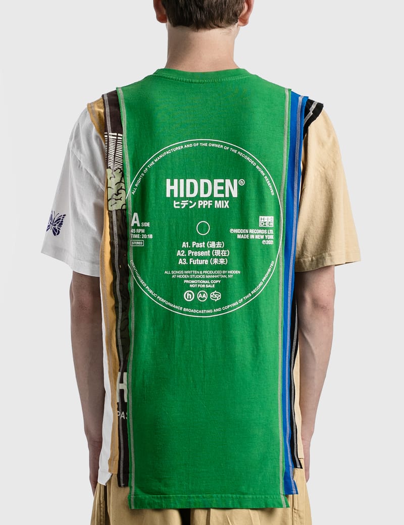 Needles - Needles x Hidden NY 7 Cuts Green Wide T-shirt | HBX 