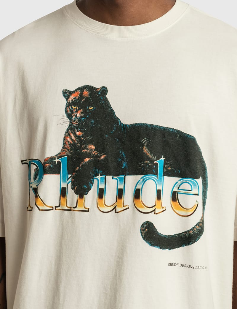 Rhude - Leopard T-shirt | HBX - Globally Curated Fashion and