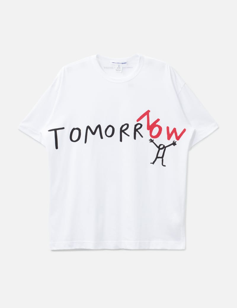 CDG Shirt - Tomorrow OVS Short Sleeves T-Shirt | HBX
