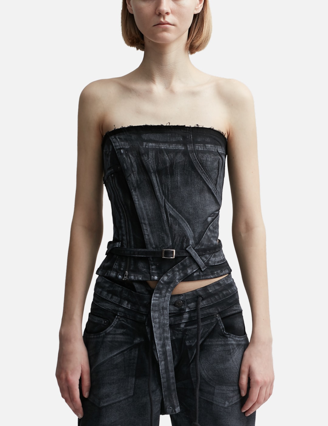 Denim Tube Top