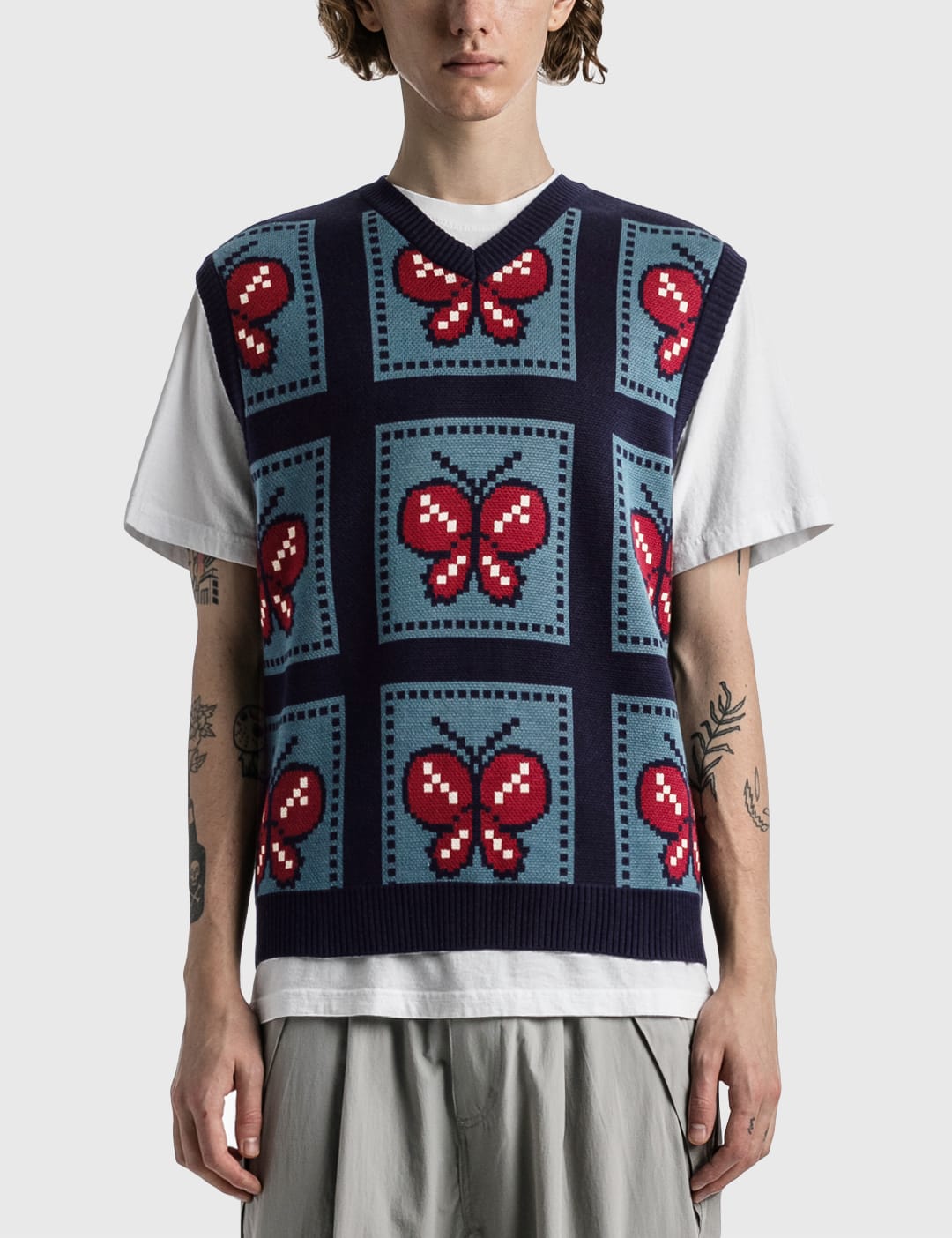 Awake NY - Butterfly Sweater Vest | HBX - Globally Curated Fashion 
