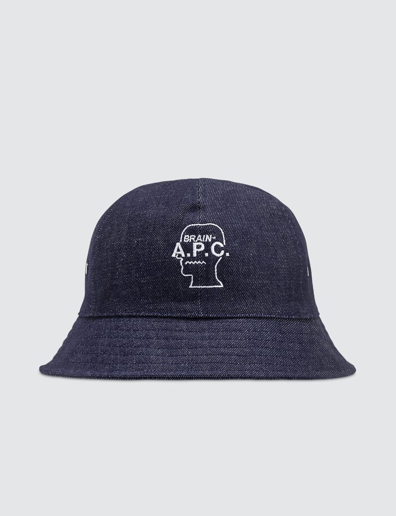 A.P.C. - Denim Bucket Hat | HBX - Globally Curated Fashion and