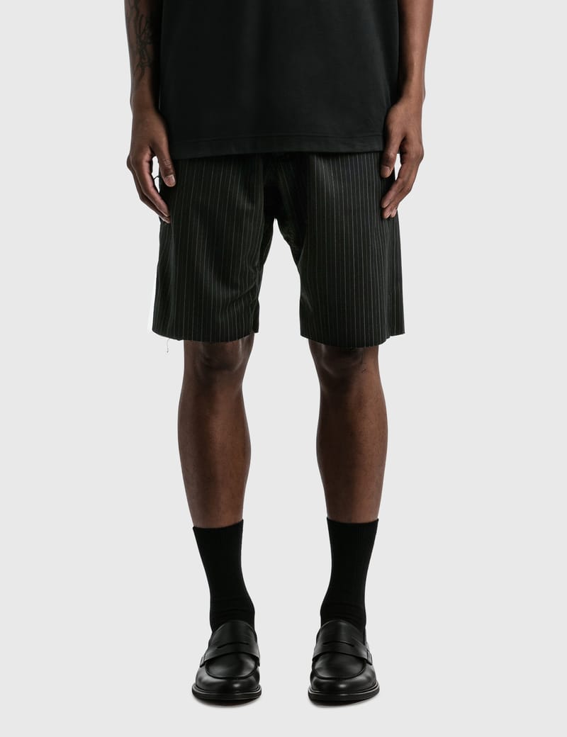 uniform experiment - Cut Off Stripe Shorts | HBX - HYPEBEAST 為您