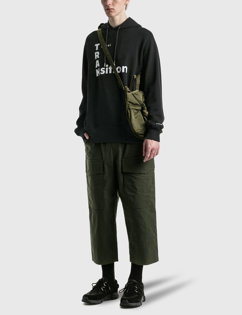 最終価格】◇ NIKE × sacai ドッキングジップパーカー ◇