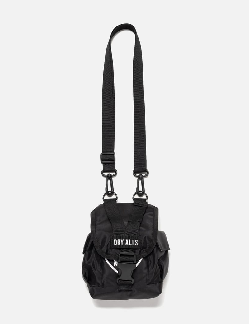 Human Made PVC Pouch - Clear zip pouch with strap and graphic logo