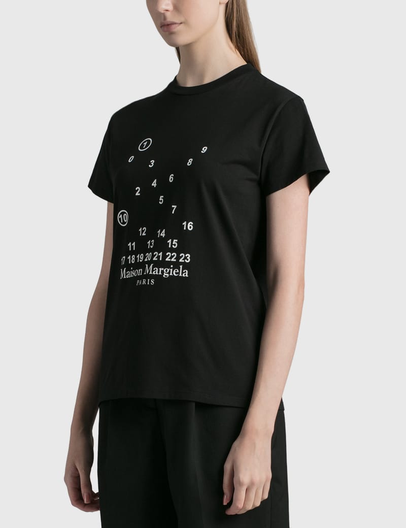 【Maison Margiela】 ロゴプリント ハイネックT MM6 MAISON MARGIELA エムエムシックス メゾン マルジェラ