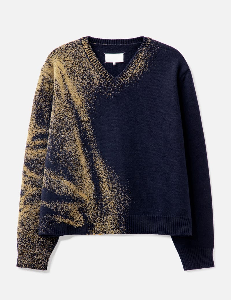 Maison Margiela - Sand Knit Sweater | HBX - Globally Curated