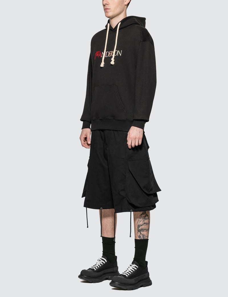 JW Anderson - Oversized Drawstring Cargo Shorts | HBX