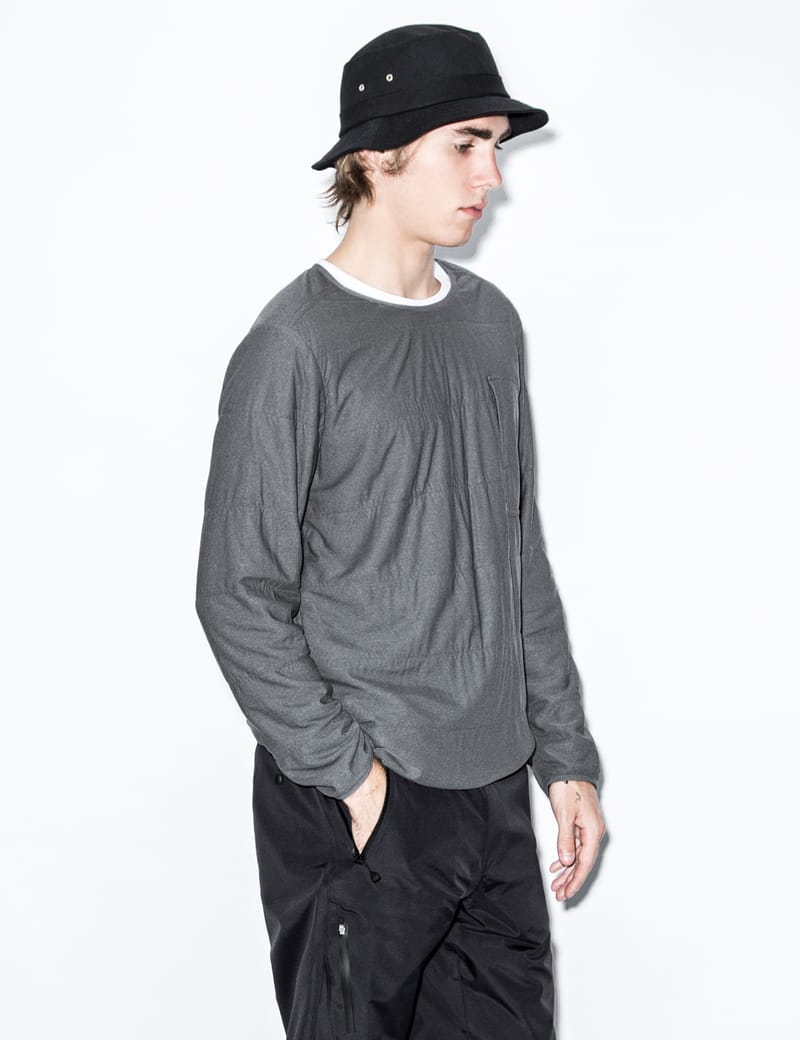 Snow Peak - Grey Flexible Insulated Pullover | HBX - Globally