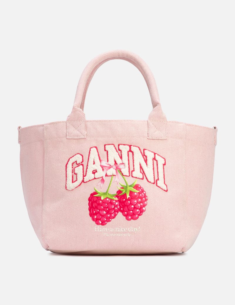Ganni - スモール バタフライ ポーチ スパンコール バッグ | HBX