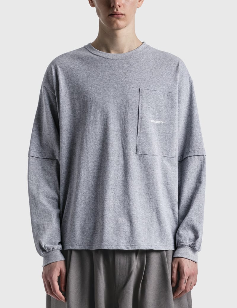 TIGHTBOOTH - LAYERED LONG SLEEVE T-SHIRT | HBX - Globally