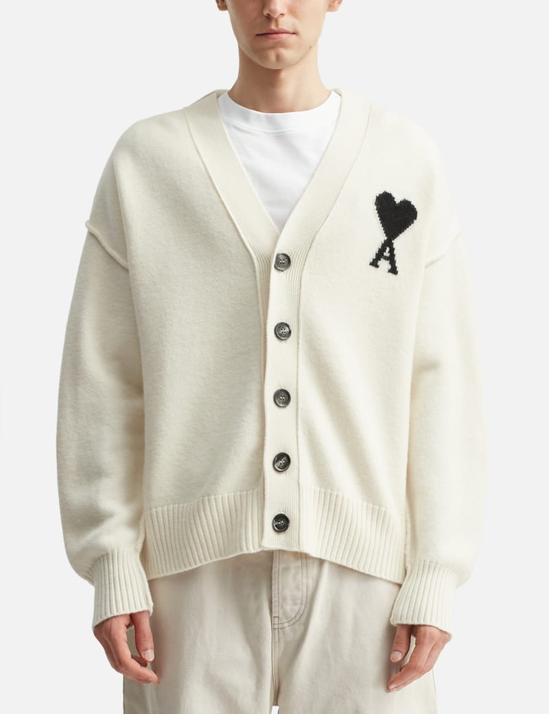 Ami - Ami De Coeur Cardigan | HBX