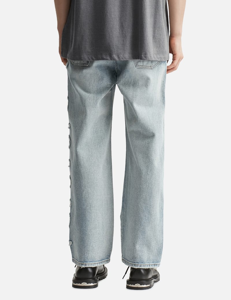 DEINET YEONJUN GGUM X DEINET Denim Jeans - 韓国製ライトデニムの