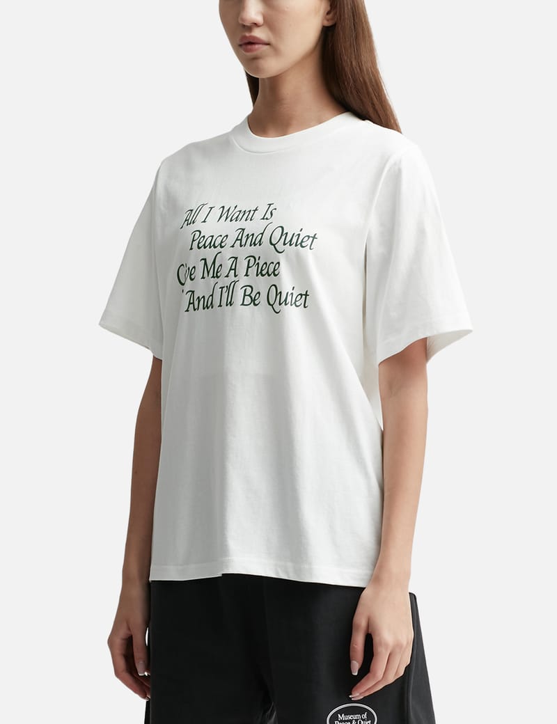 Museum of Peace & Quiet - HAIKU T-SHIRT | HBX - Globally Curated