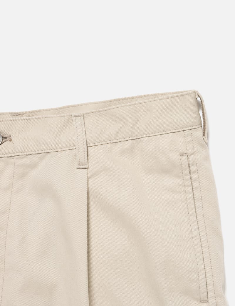 HUMAN MADE Skater Shorts ホワイト Human Made Skater Shorts - Lightweight twill shorts with a relaxed