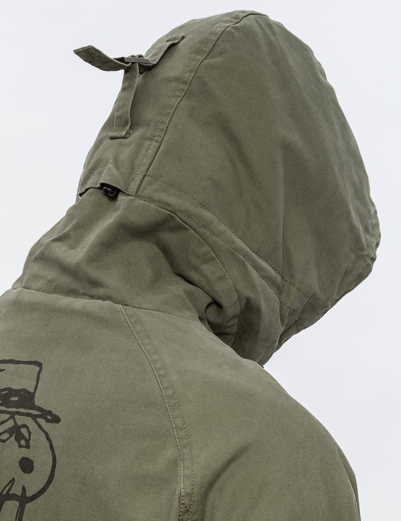 Huf - Huf x Peanuts Spike Scrawl Parka | HBX