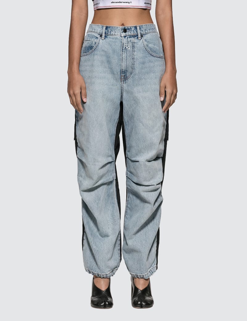 T By Alexander Wang - Pack Mix Denim Pants | HBX - Globally