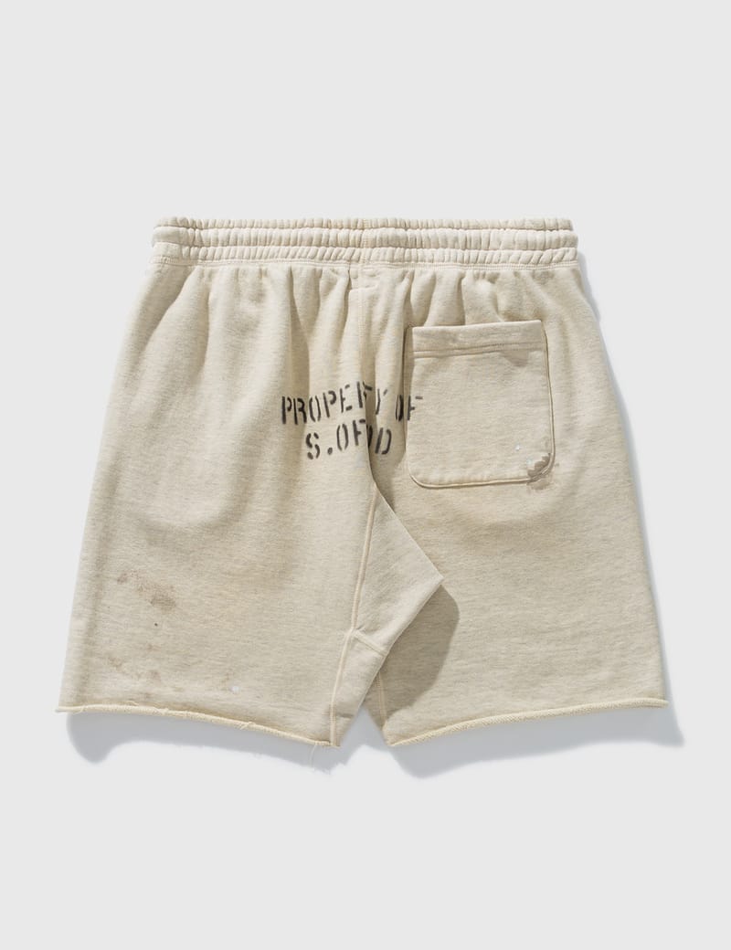 Saint Michael X Vlone Logo Sweatshorts