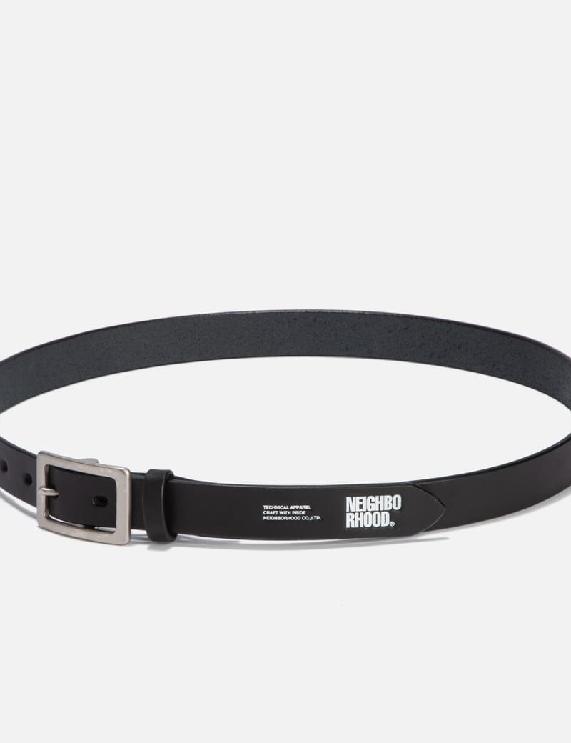 ☆NEIGHBORHOOD LEATHER NARROW BELT