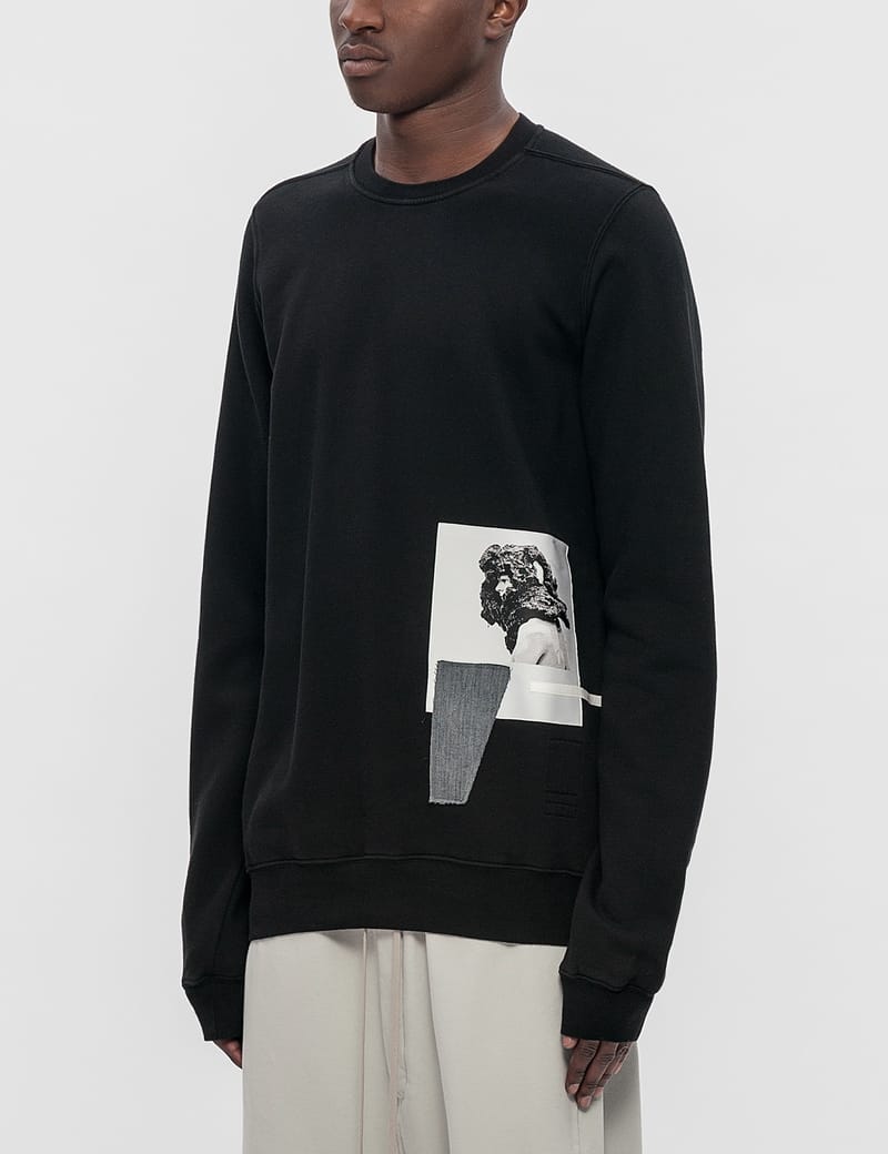 Rick Owens Drkshdw - Felpa Crewneck Sweatshirt | HBX