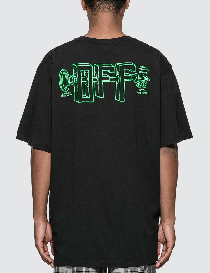 Off-White™ - Universal Key T-shirt | HBX - Globally Curated Fashion and ...