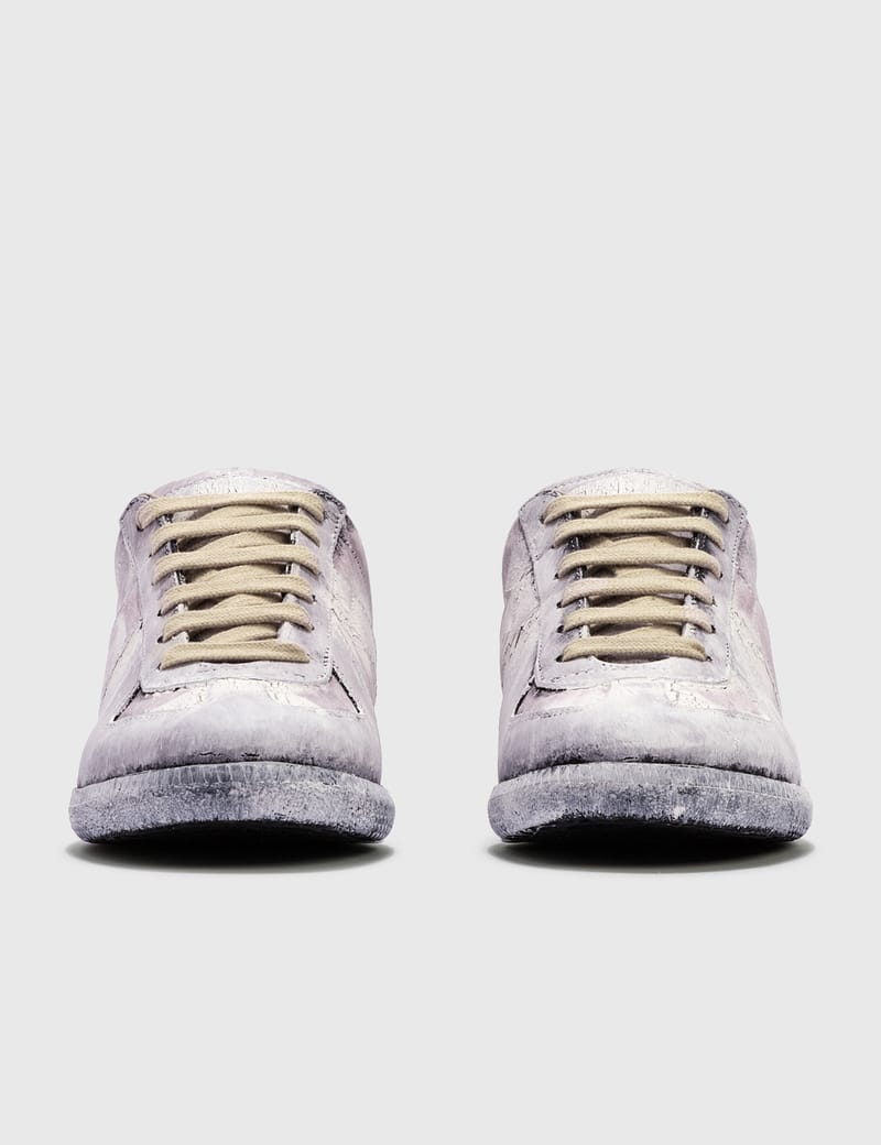 Maison Margiela - Paint Effect Replica Sneakers | HBX