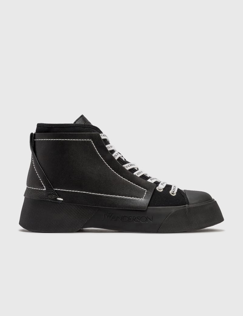 JW Anderson - Logo High Top Sneaker | HBX