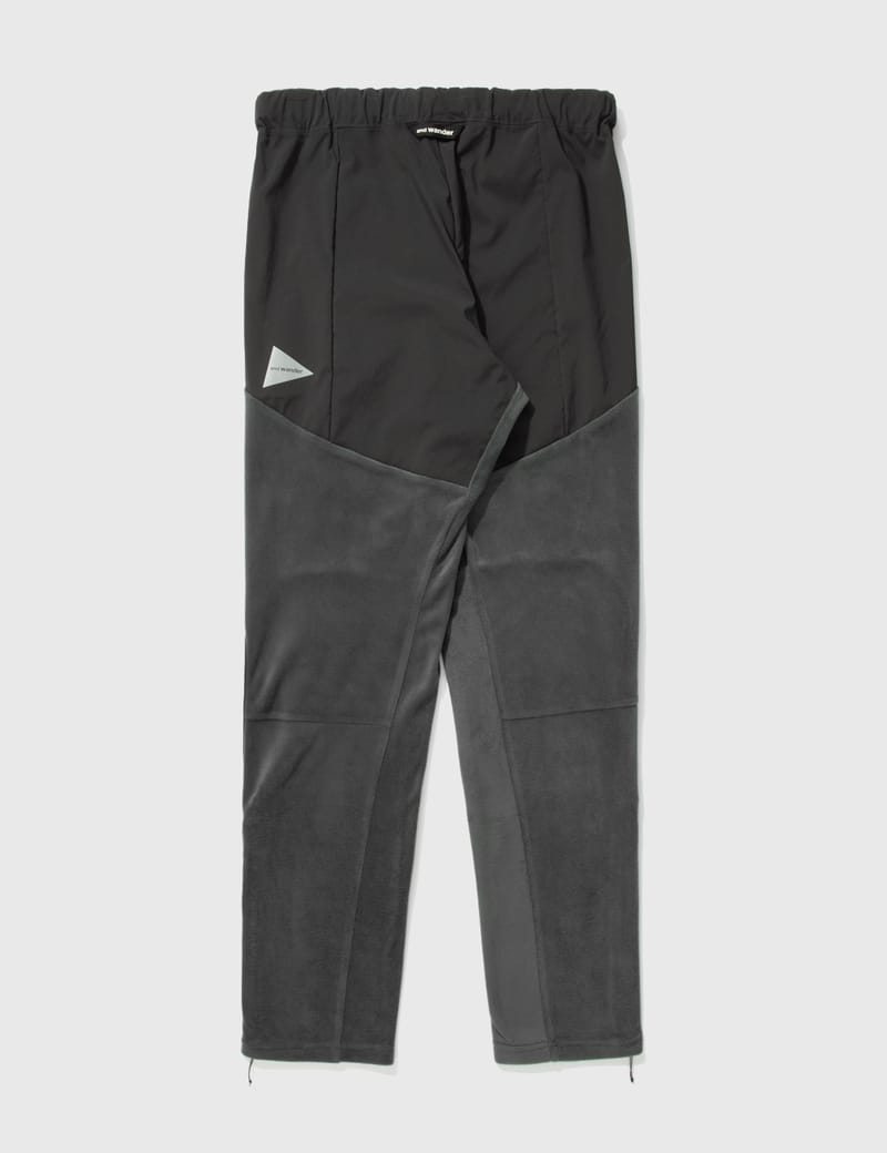 and wander - Fleece Base Pants | HBX - Globally Curated Fashion 