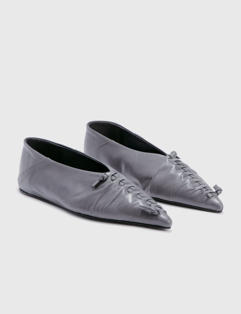 Jil Sander Whipstitch Ballerina HBX Globally Curated Fashion