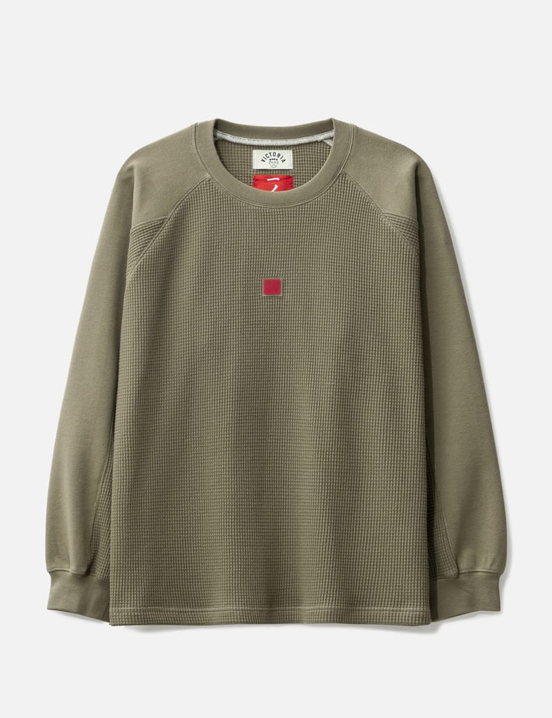 Waffle clearance sweater uniqlo