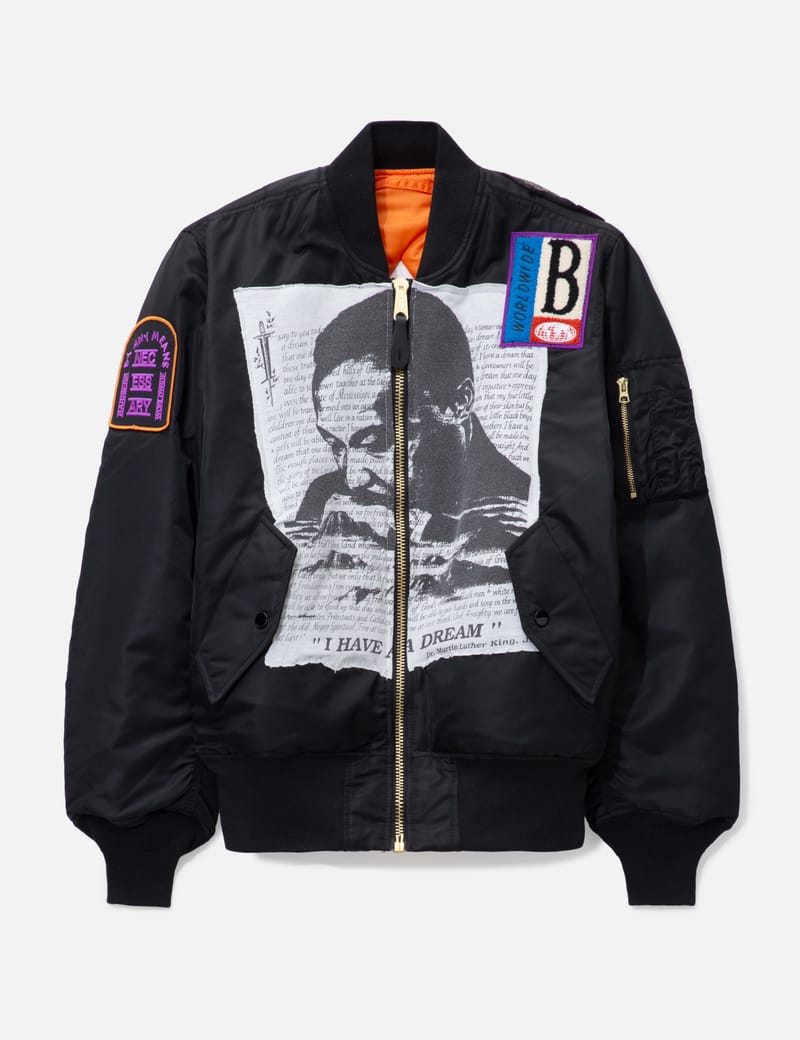 Human Made: Men's Reversible Souvenir Jacket (Black) | DSMNY