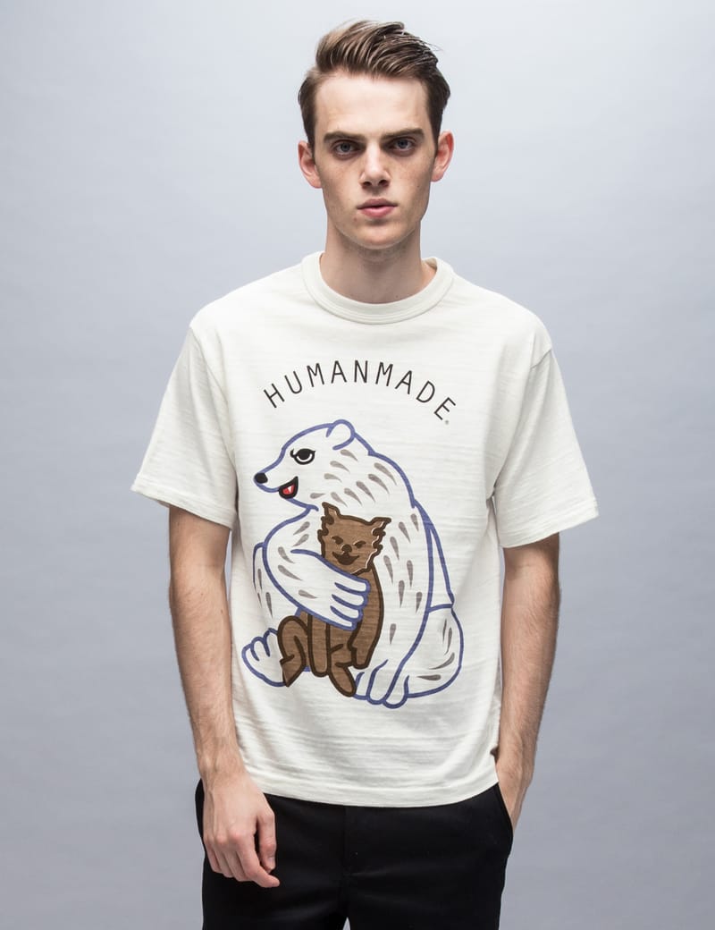 Human Made - #1209 Polar Bear S/S T-Shirt | HBX - Globally Curated Fashion  and Lifestyle by Hypebeast