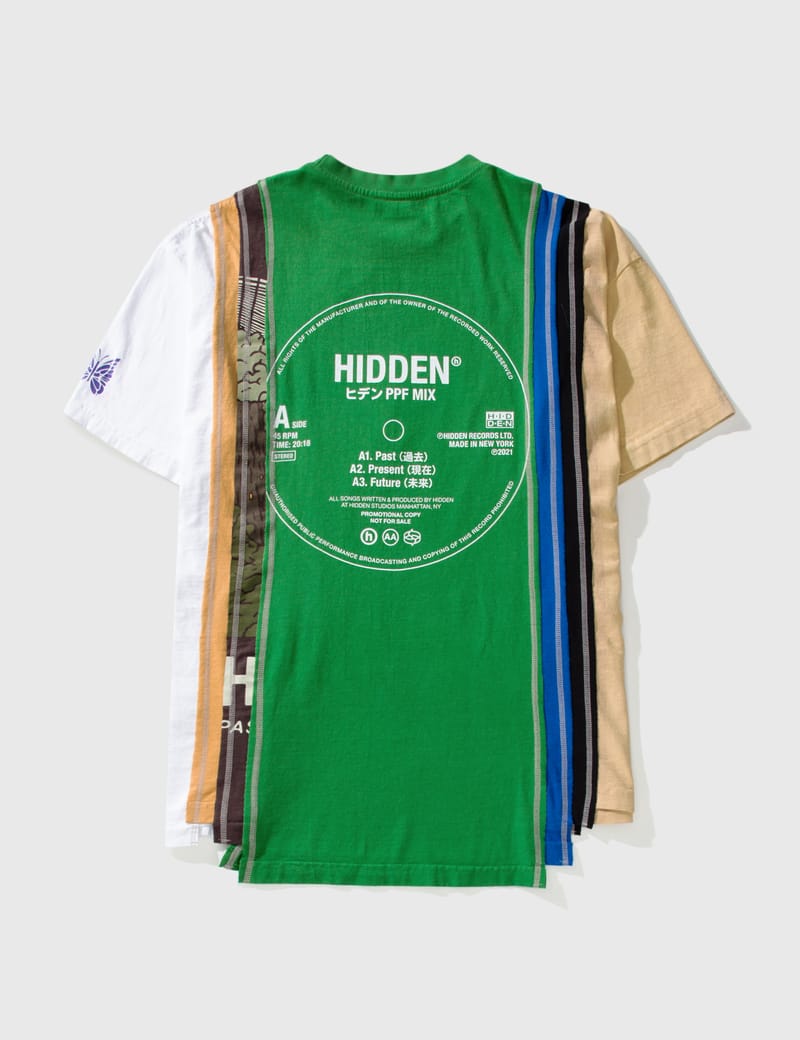 Needles - Needles X Hidden NY 7 Cuts Green Wide T-Shirt | HBX